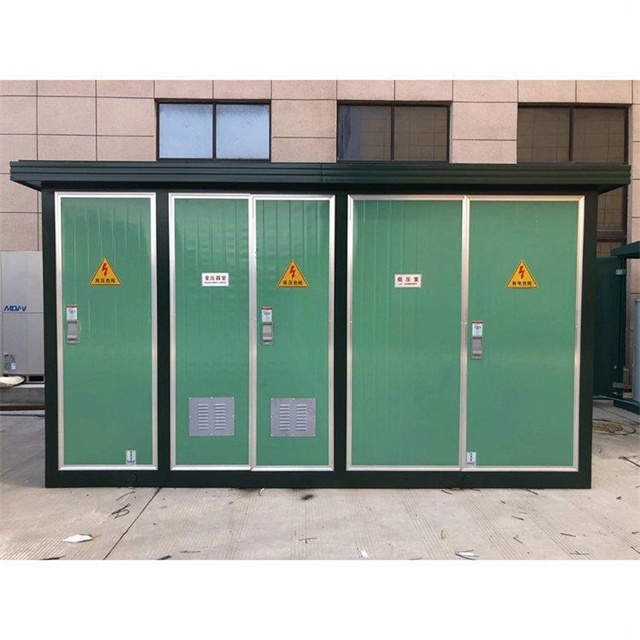 秀峰1600KVA欧式箱式变压器